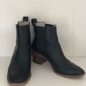 Black Madewell ankle boots